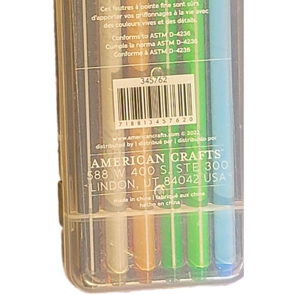 Detail Doodlers Fine-Tipped Felt Markers 12pcs - Picture 5 of 5